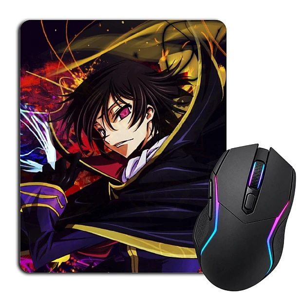 Mouse pad with print Code Geass Black Prince Hero