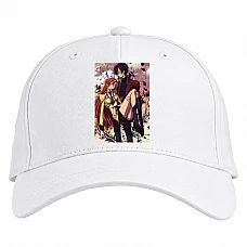 Baseball cap with Print Code Geass Main Heroes - white