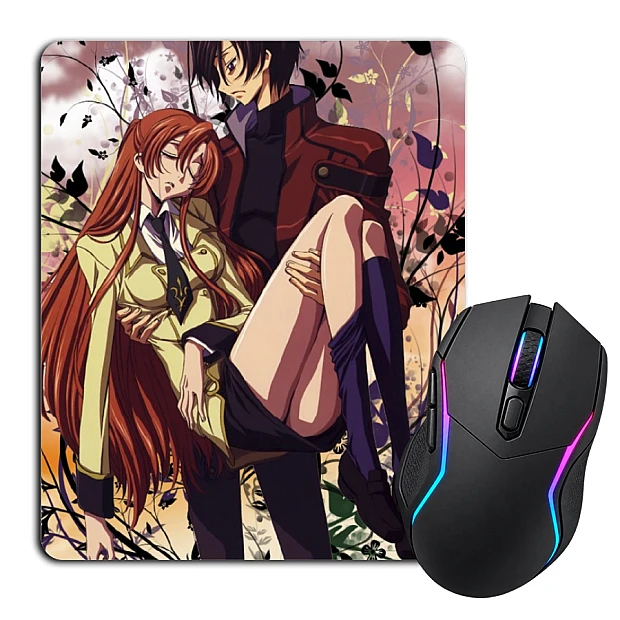 Mouse pad with print Code Geass Main Heroes