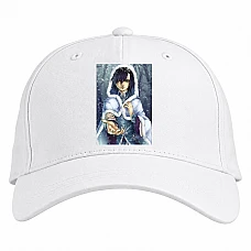Baseball cap with Print Code Geass Art - white