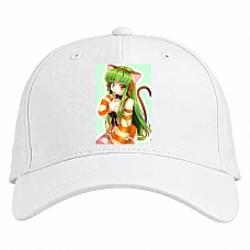 Baseball cap with Print Code Geass Cc Cute Girl - white