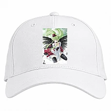 Baseball cap with Print Code Geass Grey Witch - white
