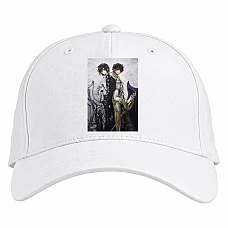 Baseball cap with Print Code Geass Main Characters - white