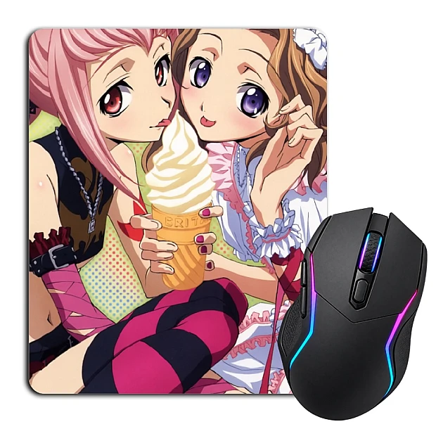 Mouse pad with print Code Geass Girls