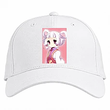 Baseball cap with Print Code Geass Cute Girl - white