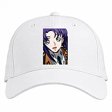 Baseball cap with Print Code Geass Cecile Croomy - white