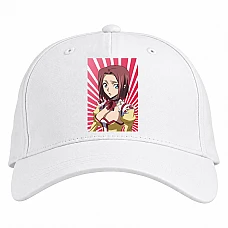 Baseball cap with Print Code Geass Kallen - white