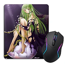 Mouse pad with print Code Geass Cc Hero
