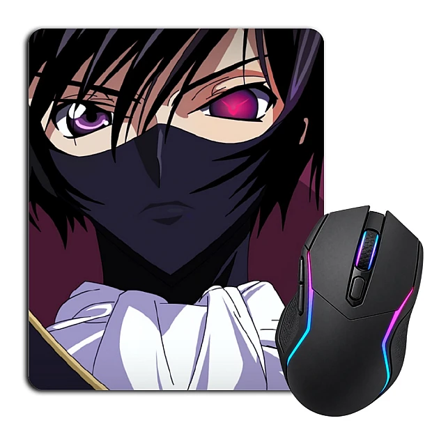 Mouse pad with print Code Geass Lelouch Lamperouge Hero