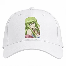 Baseball cap with Print Code Geass Cc Girl - white