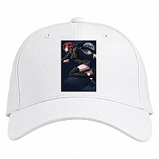 Baseball cap with Print Code Geass Kallen Hero - white