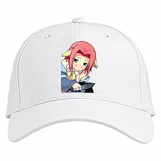 Baseball cap with Print Code Geass Little Kallen - white