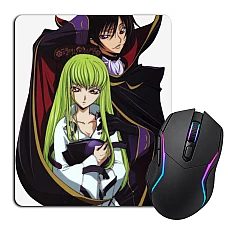 Mouse pad with print Code Geass Cc With Black Prince