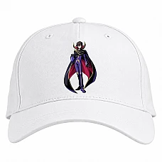 Baseball cap with Print Code Geass Lelouch Lamperouge Prince - white