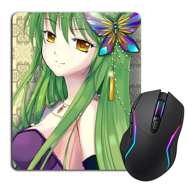Mouse pad with print Code Geass Cc With Butterfly
