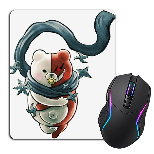 Mouse pad with print Danganronpa Ninja Monokuma