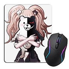 Mouse pad with print Danganronpa Junko Enoshima With Monokuma