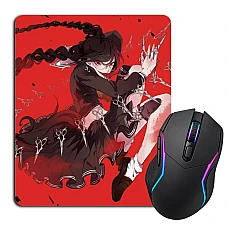 Mouse pad with print Danganronpa Toko Fukawa Hero