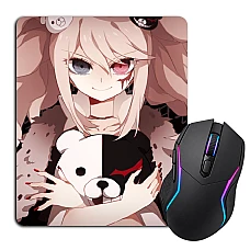 Mouse pad with print Danganronpa Junko Enoshima Monokuma