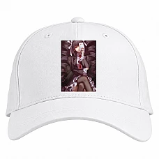 Baseball cap with Print Danganronpa Azart Version - white