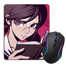 Mouse pad with print Danganronpa Toko Fukawa