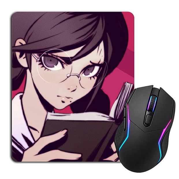 Mouse pad with print Danganronpa Toko Fukawa