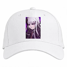 Baseball cap with Print Danganronpa Hero Kyoko Kirigiri - white