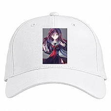 Baseball cap with Print Danganronpa Hero Girl - white