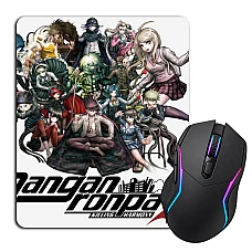 Mouse pad with print Danganronpa All Heroes