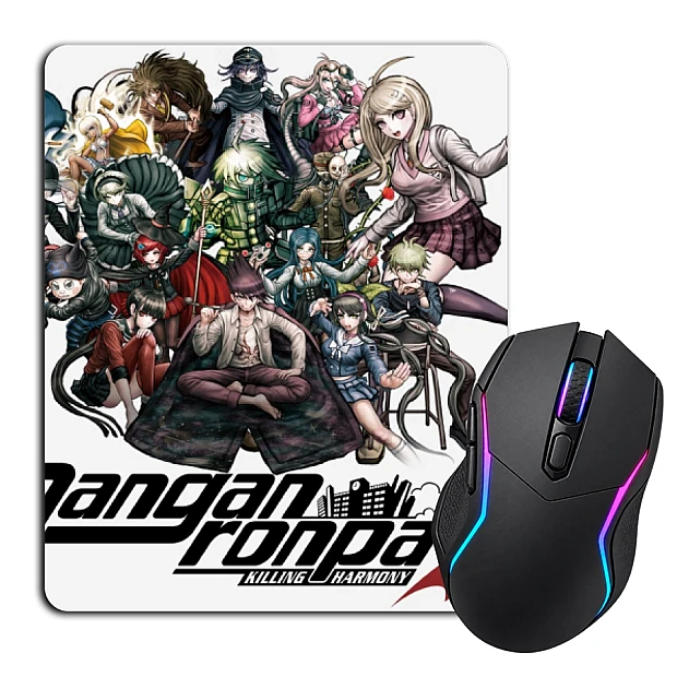Mouse pad with print Danganronpa All Heroes