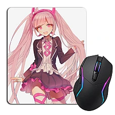 Mouse pad with print Danganronpa Kotoko Utsugi Art