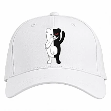 Baseball cap with Print Danganronpa Hero Monokuma - white