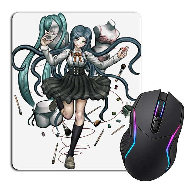 Mouse pad with print Danganronpa Tsumugi Shirogane