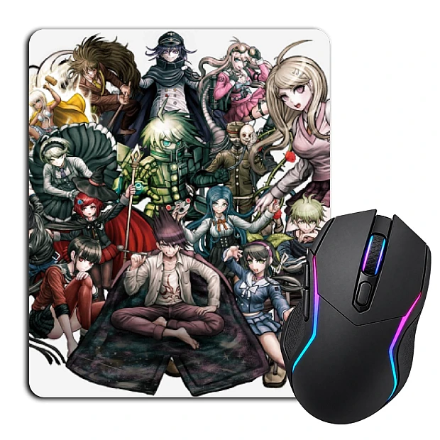 Mouse pad with print Danganronpa Universe