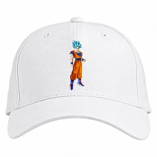 Baseball cap with Print Dragon Ball Hero - white