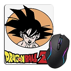 Mouse pad with print Dragon Ball Logo Gokuu