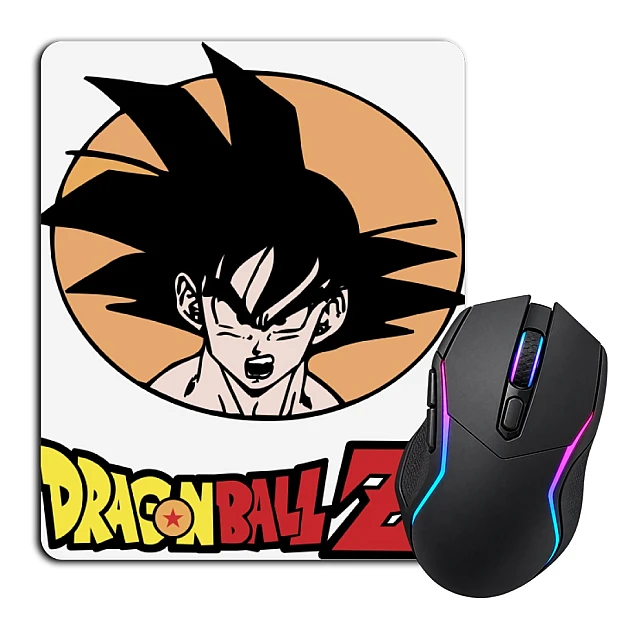 Mouse pad with print Dragon Ball Logo Gokuu