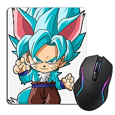 Mouse pad with print Dragon Ball Neko Hero