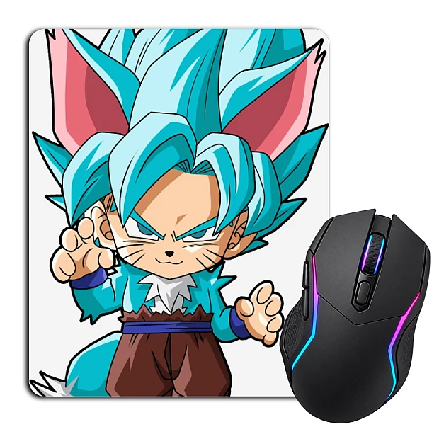 Mouse pad with print Dragon Ball Neko Hero
