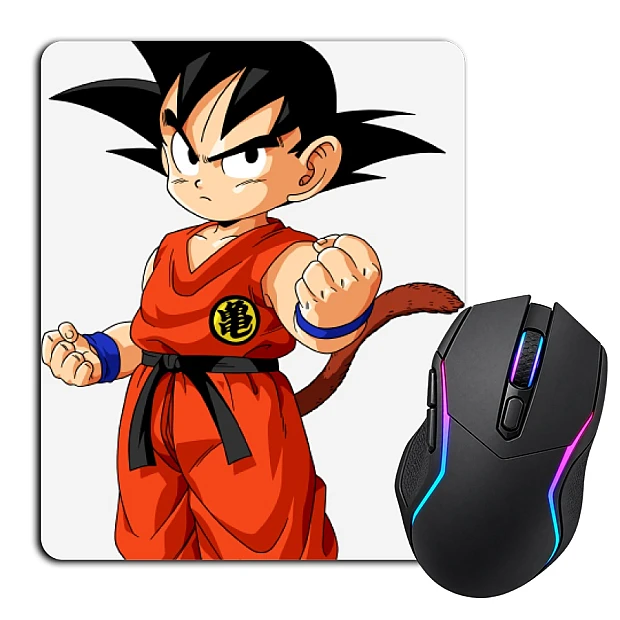 Mouse pad with print Dragon Ball Gokuu Son Hero