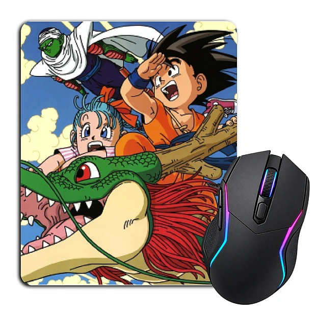 Mouse pad with print Dragon Ball Main Heroes
