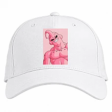Baseball cap with Print Dragon Ball Monster Pink - white