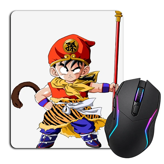 Mouse pad with print Dragon Ball Goku Tiger Print