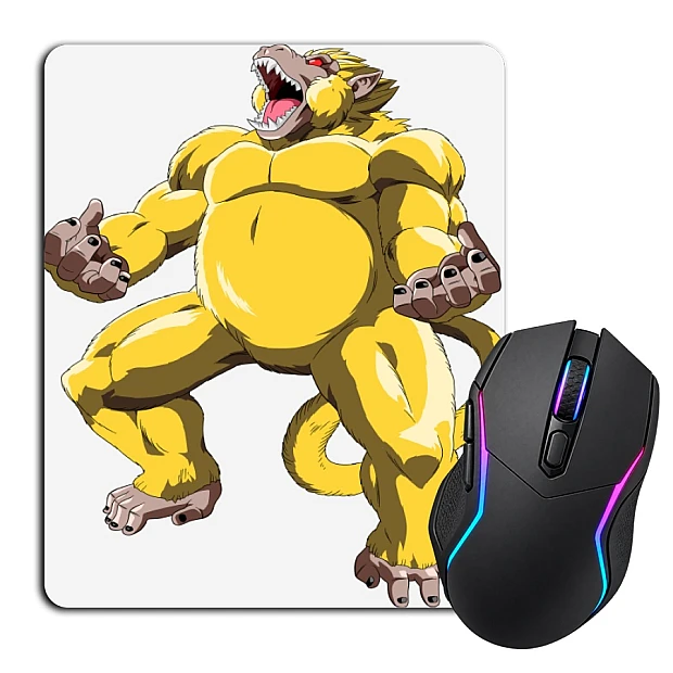 Mouse pad with print Dragon Ball Yellow Monster