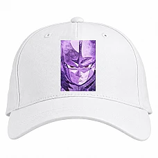 Baseball cap with Print Dragon Ball Face Hero - white