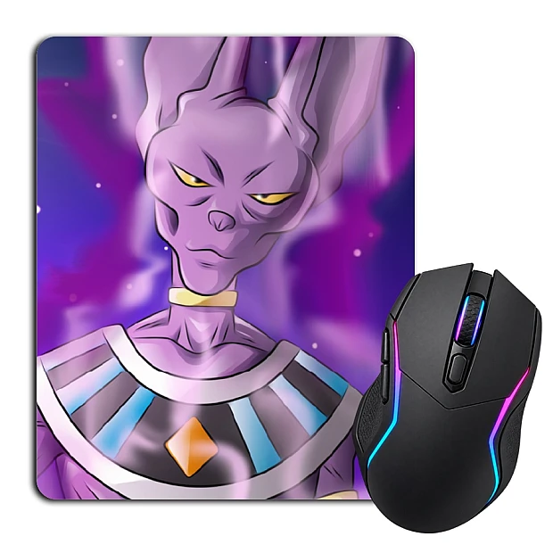 Mouse pad with print Dragon Ball Violet Monstercat