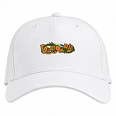 Baseball cap with Print Dragon Ball Dragon Logo - white
