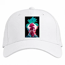 Baseball cap with Print Dragon Ball Art Edition - white