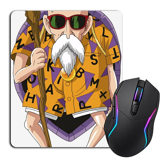Mouse pad with print Dragon Ball Muten-Roshi