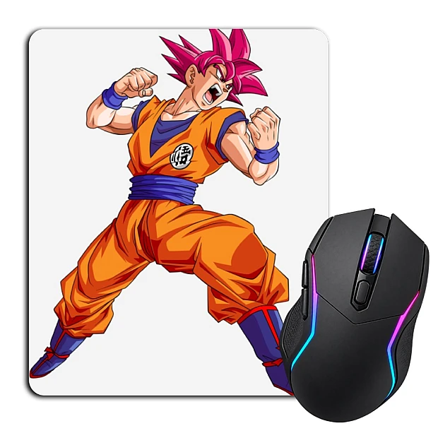 Mouse pad with print Dragon Ball Strong Fighter